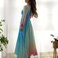 Joban Fashion Sky Kurta Set Georgette Sequence Embroidery Work - Swadesiicart