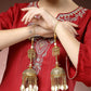 NVR Women's Pack Of 2 Gold-Polished Kundan Kaleera Sets - Swadesiicart