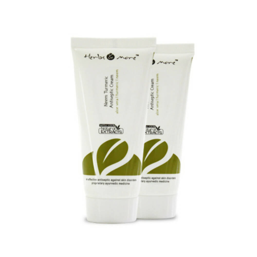 Herbs & More Neem Turmeric Antiseptic Cream - Swadesiicart