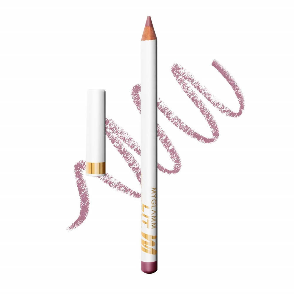 MYGLAMM LIT Matte Lip Liner Pencil - Sass (1.14 Gm) - Swadesiicart