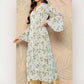 Ahalyaa Women's Traditional wear Kurta - Sky Blue | Swadesiicart