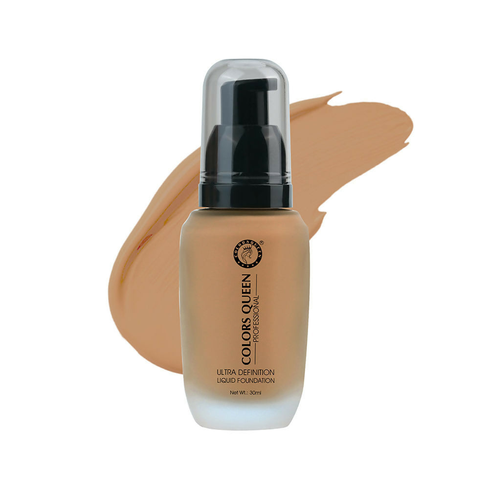 Colors Queen Ultra Definition Liquid Foundation - Paraliness | Swadesiicart