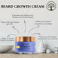 Ivory Natural Beard Growth Cream - Biotin Boosted Hair Follicle For New Hair Cycle | Swadesiicart
