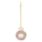 Flower Kundan Maang Tikka- Ruby Raang | Swadesiicart