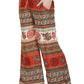 Asmaani Orange Color Mix Print Palazzo