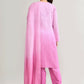 Joban Fashion Womens Cotton ChikanKari Light pink Kurta set - Swadesiicart