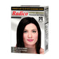 Radico Natural Herbal Based Permanent Hair Color - Dark Brown - Swadesiicart