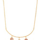 VOJ One Gram Gold-Polished Stone Studded Necklace and Earrings Set - Swadesiicart