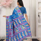 Shree Shyam Fashion Silk Blend Blue Saree