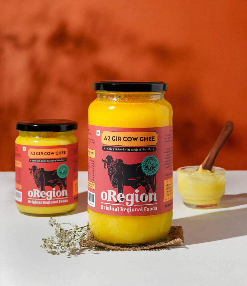 oRegion A2 Gir Cow Ghee | 100% Gir Cow Ghee | Organic Desi Ghee From Gir Cow | Swadesiicart