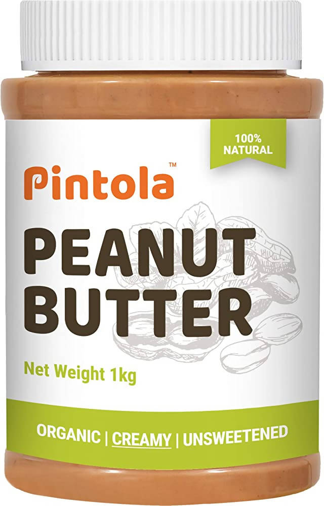 Pintola Organic Creamy Peanut Butter - Swadesiicart