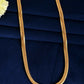 VOJ Gold-Polished Thick Flat Snake Chain | Swadesiicart