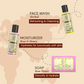 Khadi Natural Travel Kit Skincare & Haircare Essentials On-The-Go - Swadesiicart