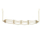 Gold-Polished White Kundan-Studded Pearl Head Chains - Ruby Raang | Swadesiicart