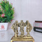 KridayKraft Shri Ram Darbar Metal Statue - Swadesiicart