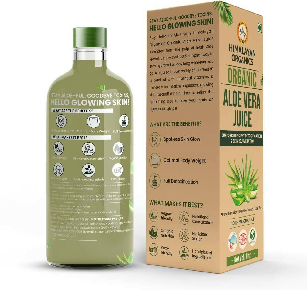 Himalayan Organics Aloe Vera Juice | Swadesiicart