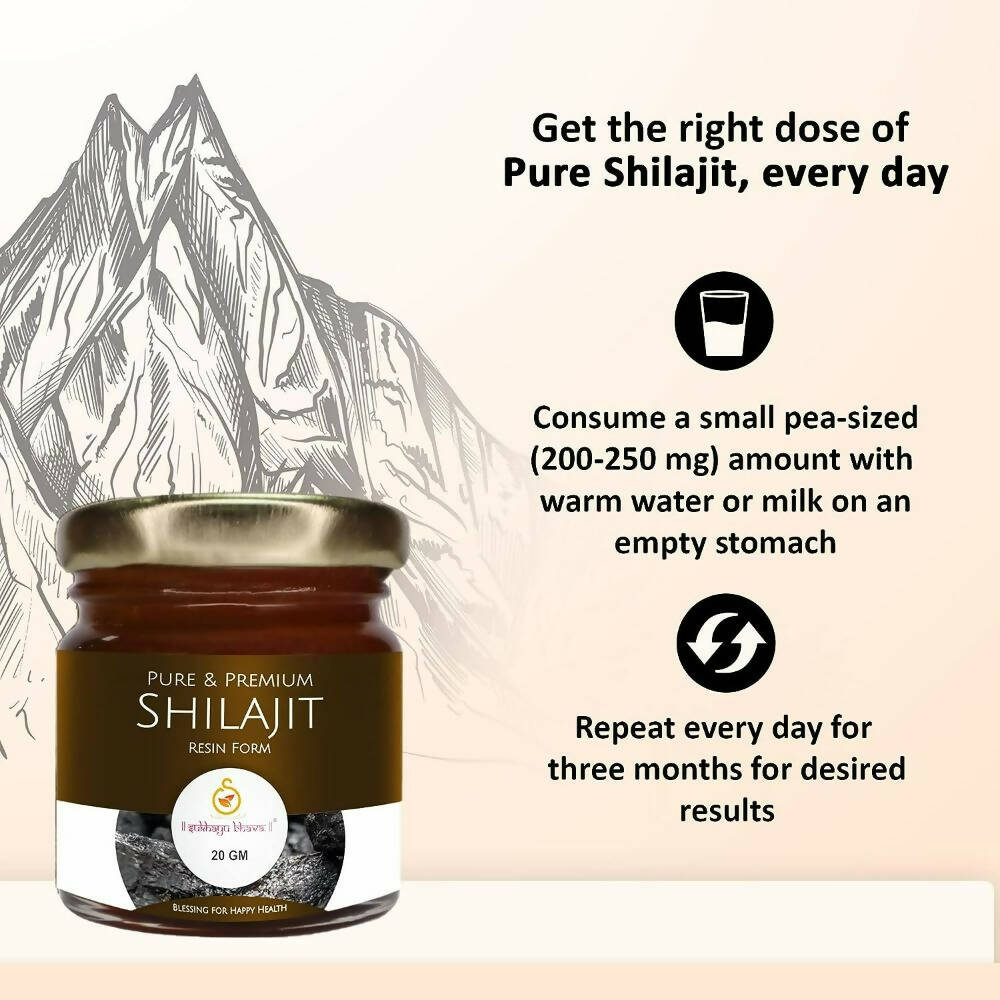 Sukhayu Bhava Pure & Premium Sj Resin Form - Swadesiicart