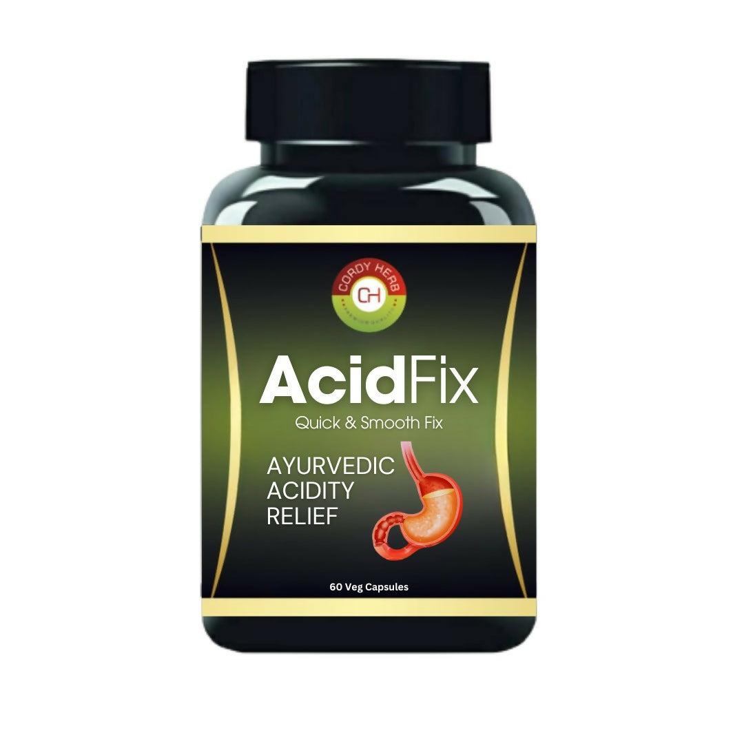 Cordy Herb AcidFix Herbal Capsules - Cordy Herb Biotech