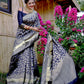 Partywear Designer Blue Banarasi Silk Fancy Saree - Starwalk | Swadesiicart