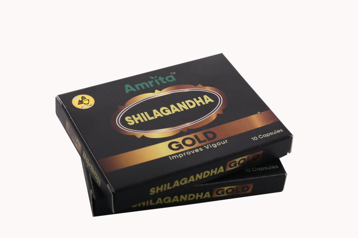 Amrita Shilagandha Gold Capsules - Amrita Herboceuticals