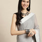 Shree Shyam Fashion Linen Grey Saree