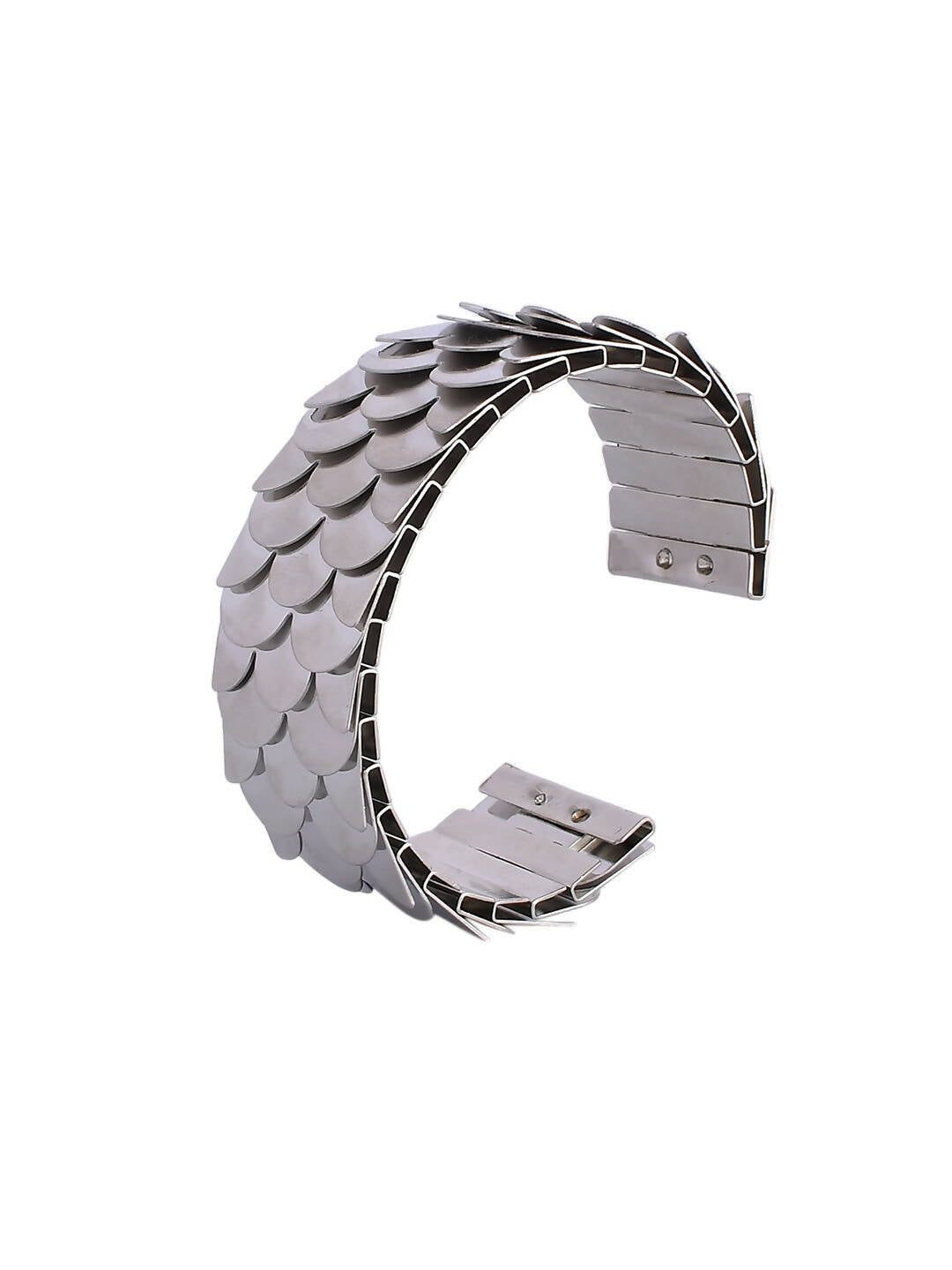 VOJ Women Silver Color stainless steel Bracelet - Swadesiicart
