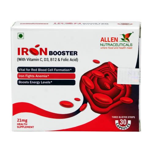Allen Homeopathy Iron Booster Capsules | Swadesiicart