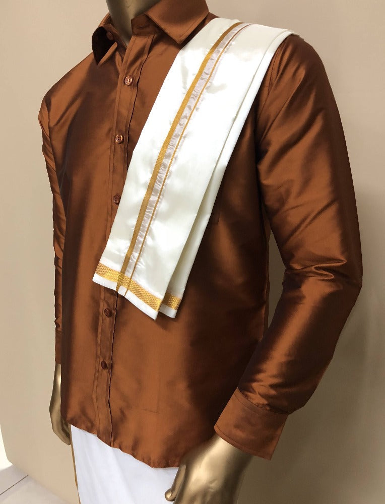 Rajavivaha Art Silk Angavastram | Swadesiicart