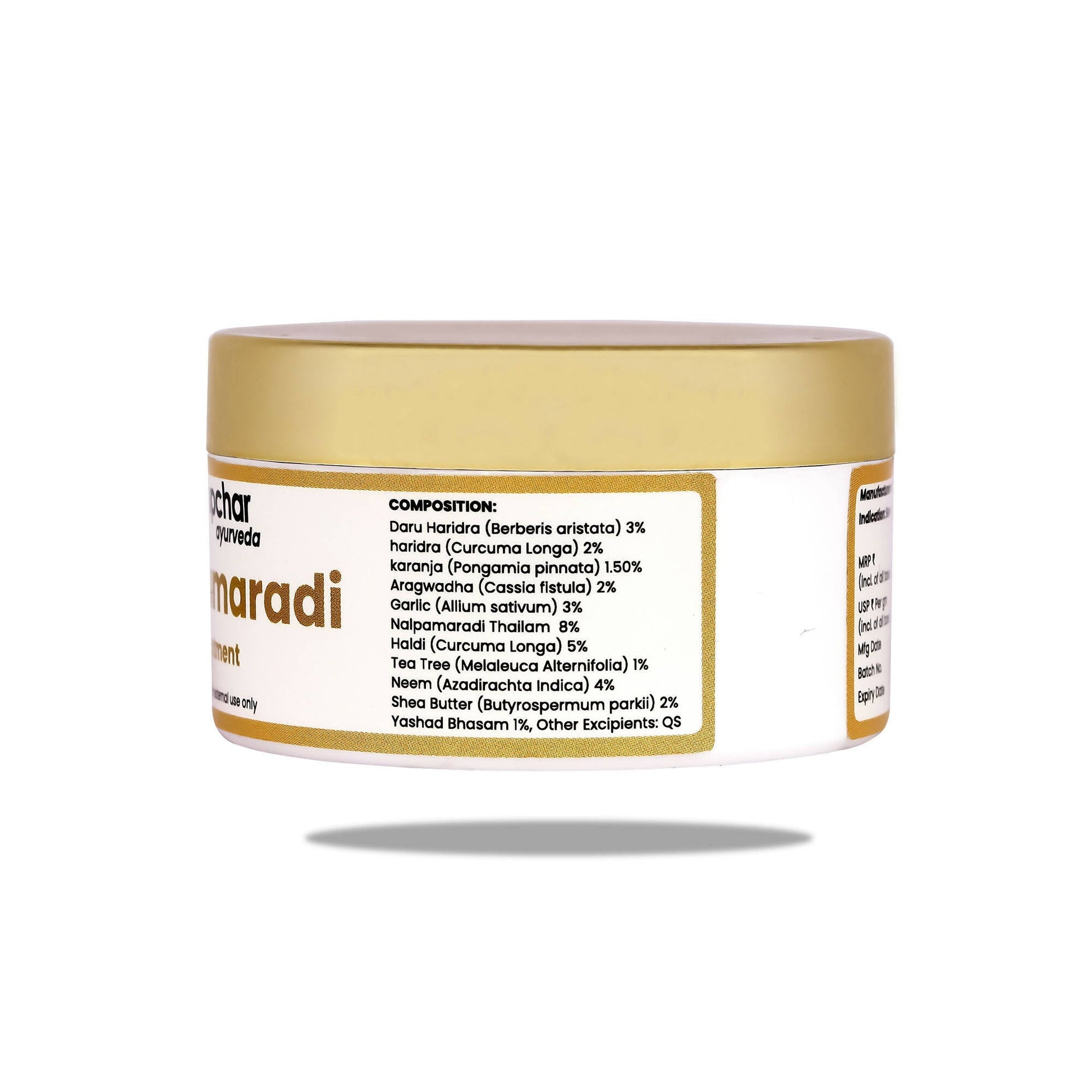 myUpchar Ayurveda Nalpamaradi Ointment - Swadesiicart