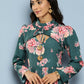 Ahalyaa Women's Traditional wear Ethnic Dress - Green | Swadesiicart