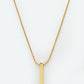 NVR Men Gold-Polished Geomatric Pendent With Chain | Swadesiicart