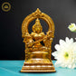 Brass Saraswati Devi Idol - Divine Source of Knowledge and Creativity - Divine India Art