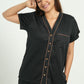 Breathables Women Cotton Night Suit Shirt And Pants Co-Ord Set I Night Wear | Co-Ord Set | Lounge Wear Set I Solid Colour