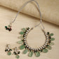 Mint Green Kundan Choker with Earrings- Ruby Raang | Swadesiicart