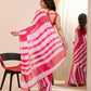 Pink Georgette Designer Printed Ready To Wear Saree - Ibiza | Swadesiicart