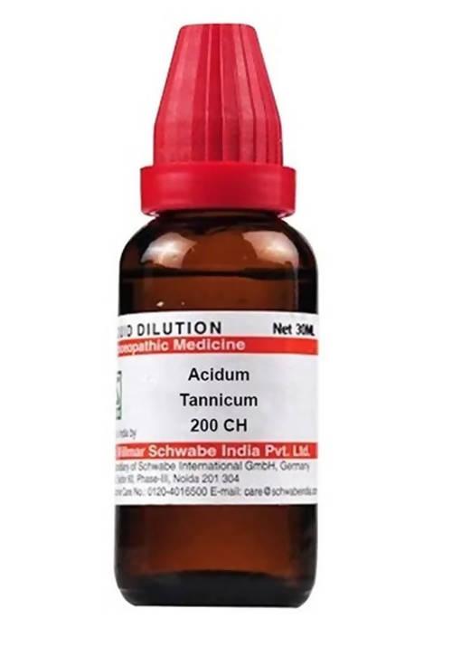 Dr. Willmar Schwabe India Acidum Tannicum Dilution | Swadesiicart