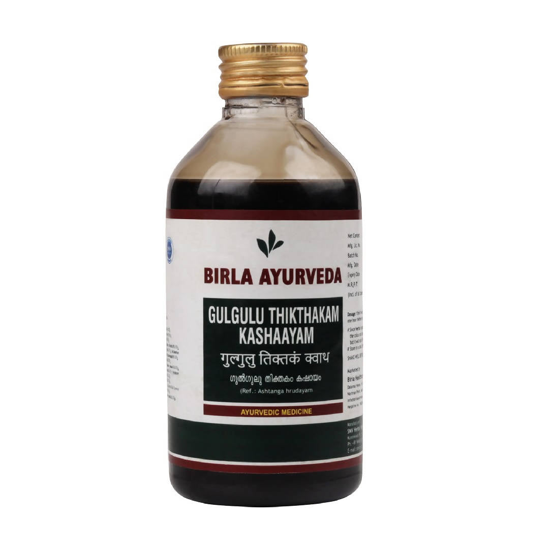 Birla Ayurveda Gulguluthikthakam Kashaayam | Swadesiicart