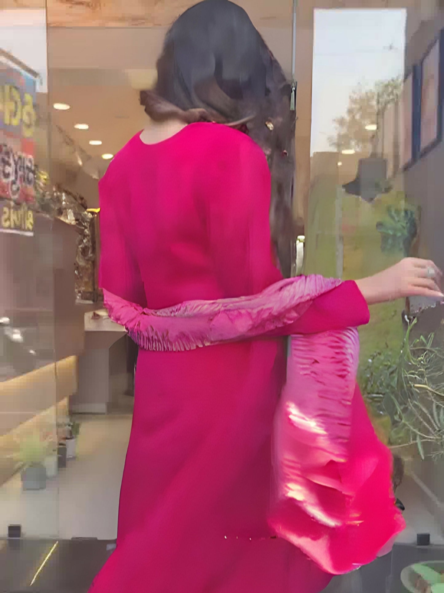 Partywear Designer Viscose Silk With Lining Red Stitched Suit With Dupatta - Tanisha | Swadesiicart