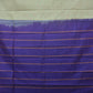 Sea Green and Dark Blue Gadwal Cotton Plain Saree with Small Border Design No Blouse - Global Threads | Swadesiicart