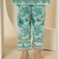 Yufta Sea Green Cotton Schiffli Co-Ord Set With Lace Detailing - Swadesiicart