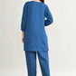 Joban Fashion Royal Blue Cotton Coord Set - Swadesiicart