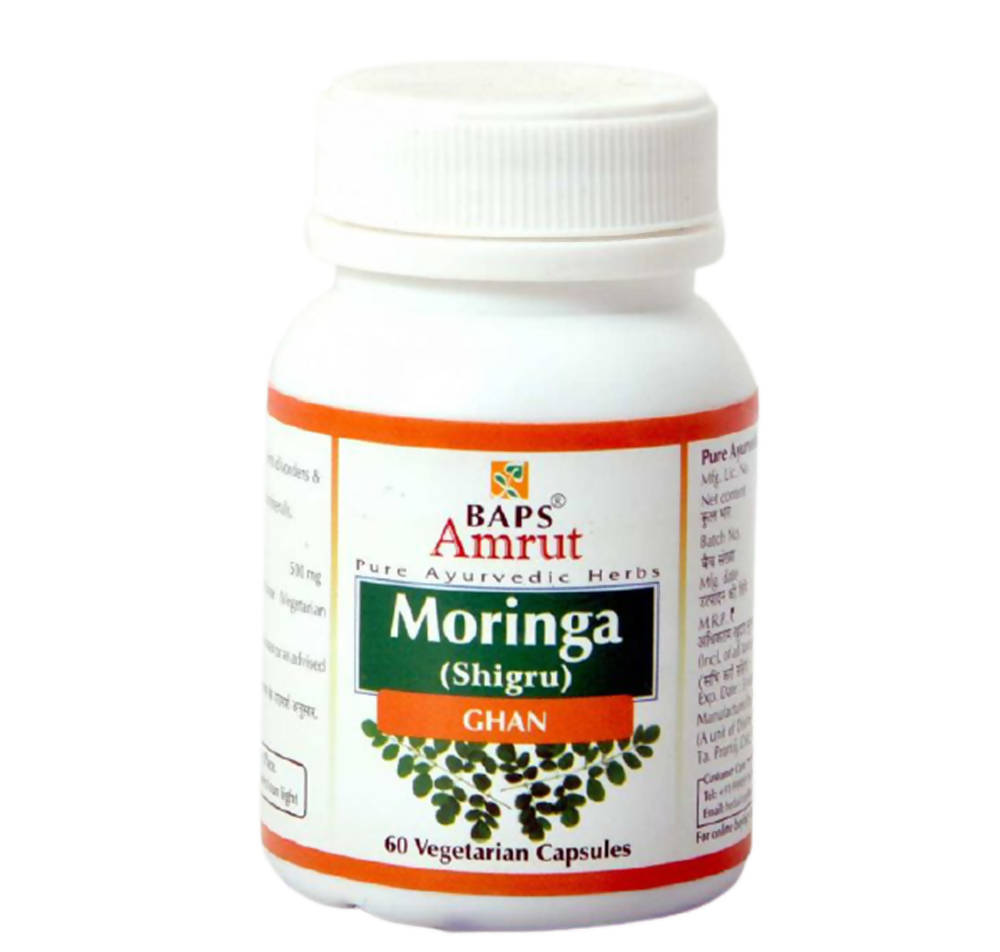 Baps Amrut Moringa Ghan Capsule | Swadesiicart
