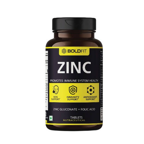 Boldfit Zinc Supplement Tablets | Swadesiicart