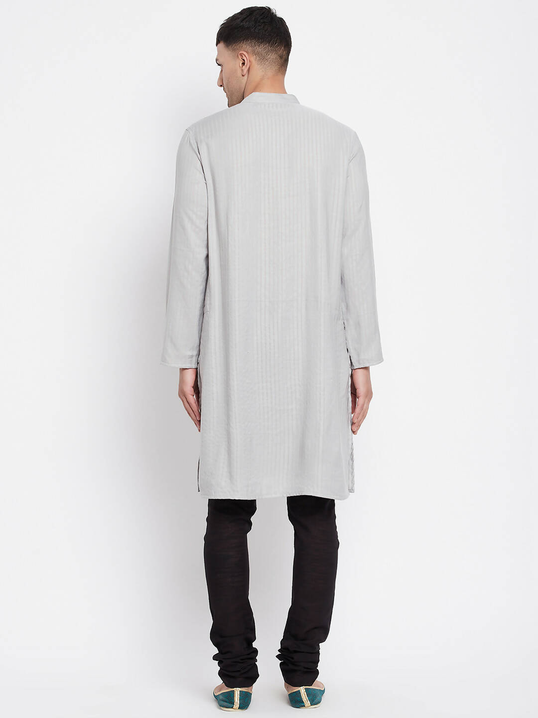 Even Apparels Beige Rayon Men's Kurta With Band Collar | Swadesiicart