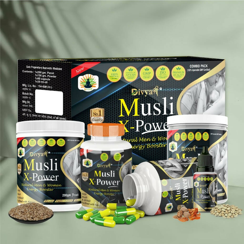 Divya Shree Musli X-Powder Kit - Swadesiicart