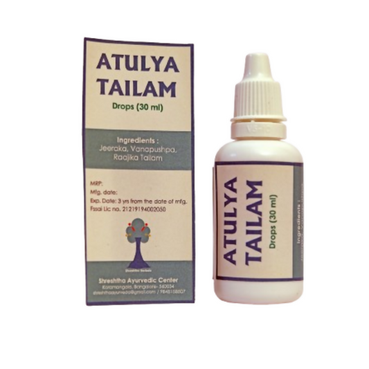 Shreshtha Herbals Atulya Tailam Drops | Swadesiicart