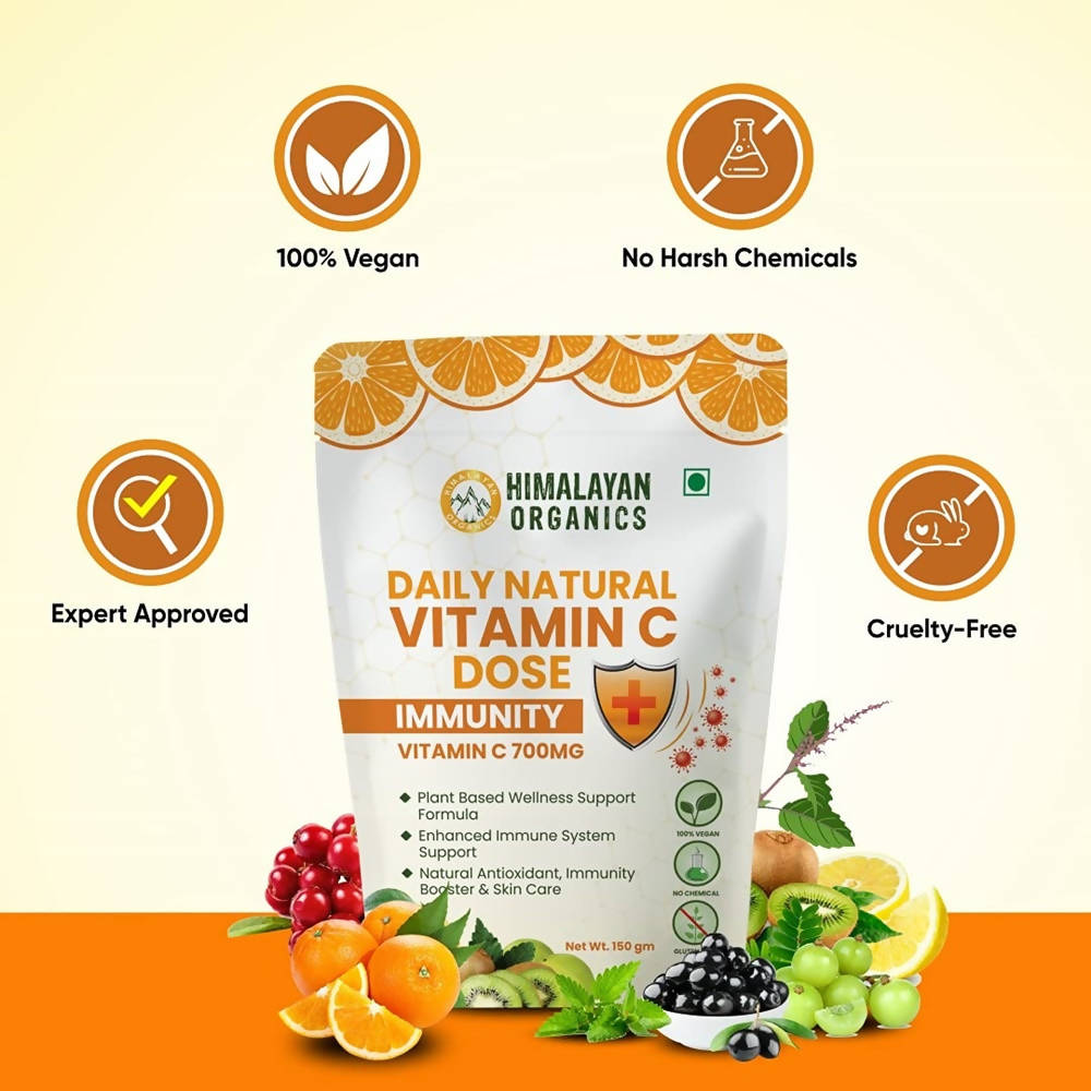 Himalayan Organics Daily Natural Vitamin C Dose Immunity + | Swadesiicart