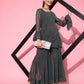 Ahalyaa Women's Traditional Wear Co-ods - Grey | Swadesiicart
