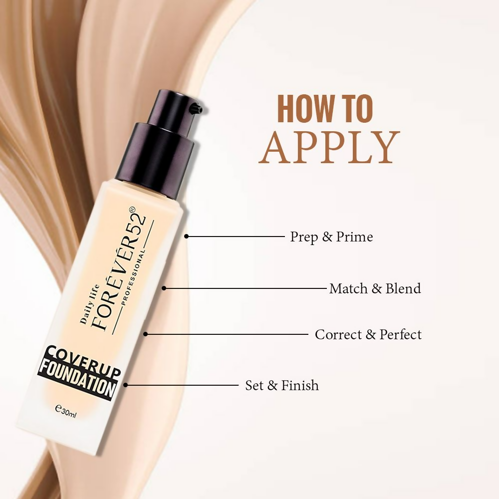 Daily Life Forever52 Coverup Foundation - FCU10.2 | Swadesiicart