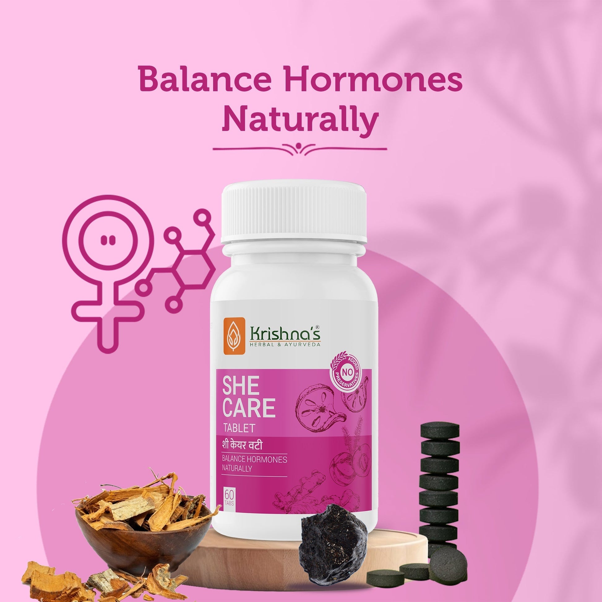 Krishna'S Herbal & Ayurveda She Care Tablets | Swadesiicart